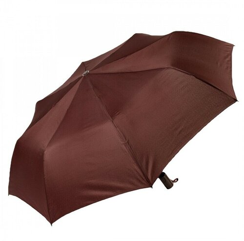 Зонт Oem, полуавтомат, 2 сложения, купол 90 см., чехол в комплекте, коричневый