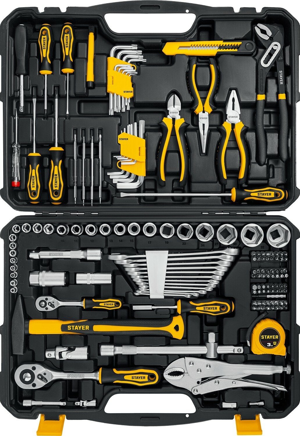 STAYER UNIVERSAL 150 универсальный набор инструмента 150 предм. (27710-H150)