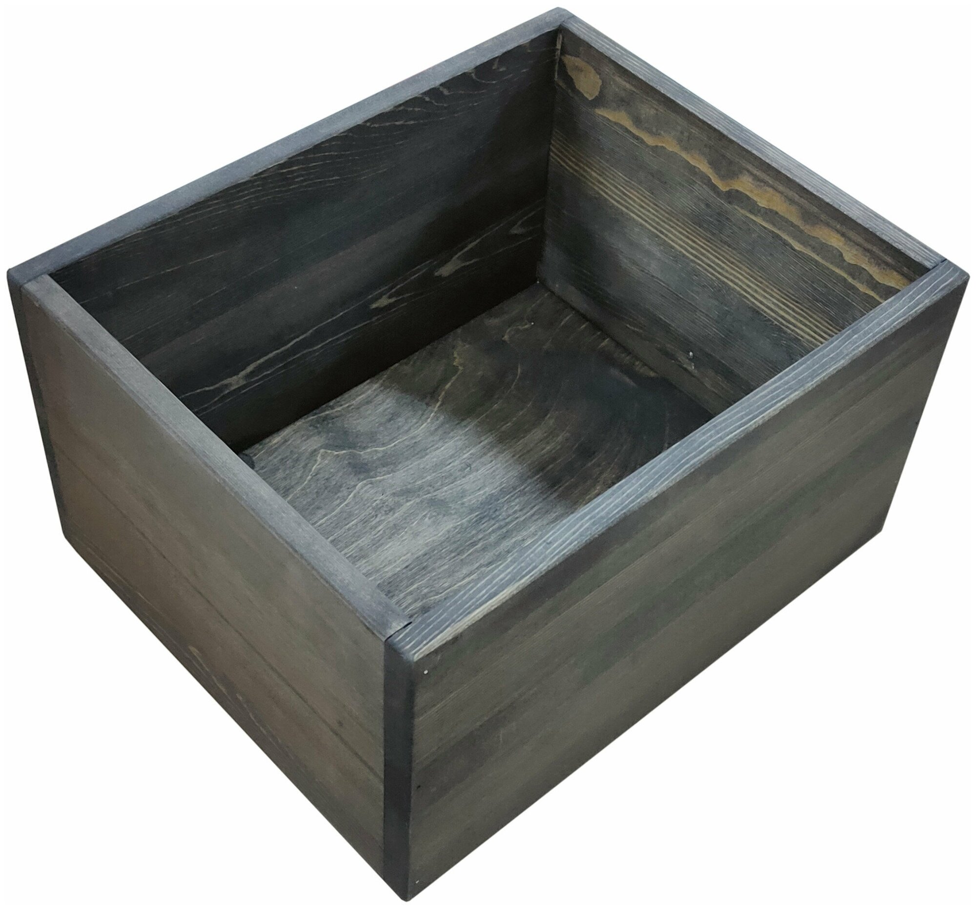 Деревянный ящик ZELwoodBOX, 37х30х20,4 см, венге - фотография № 2