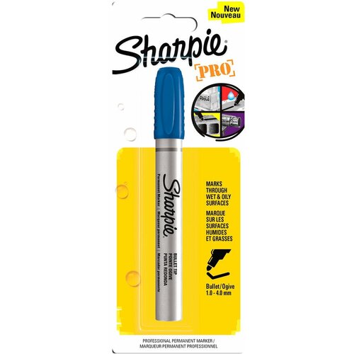 Маркер перманентный Paper Mate Metal Barrel 1842532 Sharpie металический корпус синий