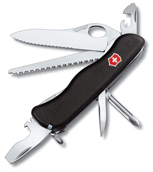 Нож перочинный Victorinox Trailmaster (0.8461.MWC941) 111мм 10функций камуфляж пустыни карт.коробка - фото №16