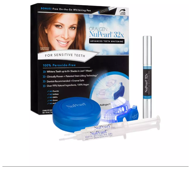 ORALGEN система для отбеливания зубов NUPEARL.32X ADVANCED TEETH WHITENING SYSTEM