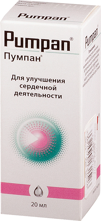 Пумпан капли для приема внутрь 20 мл 1 шт