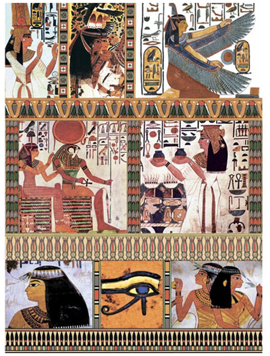 Рисовая бумага для декупажа Craft Premier "Египет" 282 см х 384 см