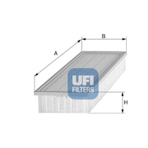 UFI 30.163.00 (1654600QAL / 1654600QAL / 8200031826) фильтр воздушный