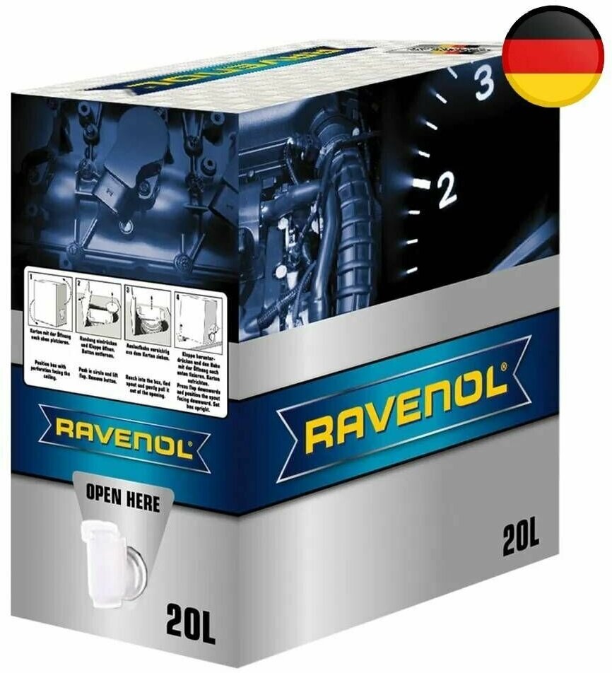 Трансмиссионное масло RAVENOL Multi ATF HVS Fluid, синтетическое, 20 л (ecobox)