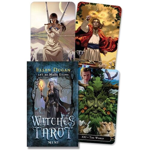 Witches Tarot Mini/Таро Ведьм мини карты гадальные witches tarot таро ведьм колдовское таро