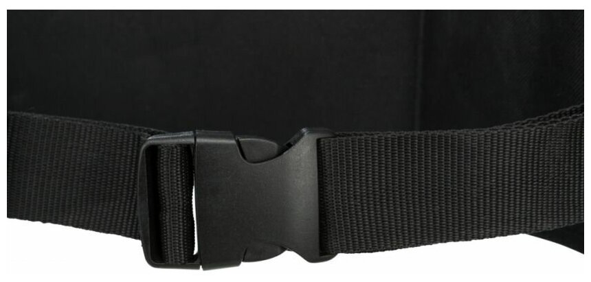 Сумка на пояс Trixie Baggy Belt, черный / серый - фотография № 13