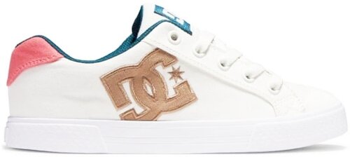 Кеды DC Shoes, полнота B, размер 8, белый, бежевый