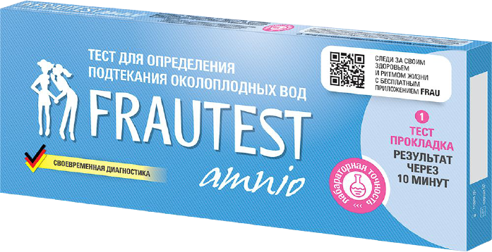 Тест на определение подтекания околоплодных вод Frautest Amnio Al-Sense тест-прокладка 1 шт