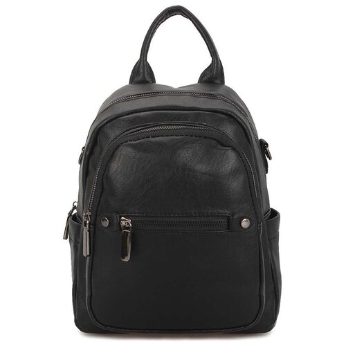 фото Маленький женский рюкзак «меган» 1273 black nikki nanaomi