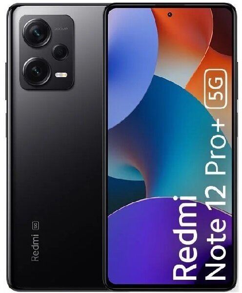 Xiaomi Redmi Note 12 Pro+ 5G 12/256GB Black IN