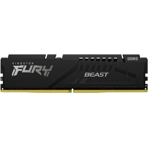 Оперативная память KINGSTON DDR5 32Gb 5200MHz pc-41600 FURY Beast Black KF552C40BB-32 1396000₽