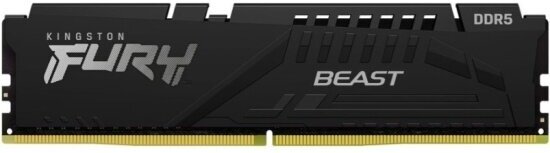 Оперативная память Kingston DDR5 32Gb 5200MHz pc-41600 FURY Beast Black (KF552C40BB-32)