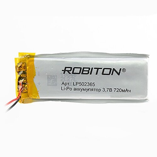  Li-Pol Robiton LP502365 - 3.7   720   52365    