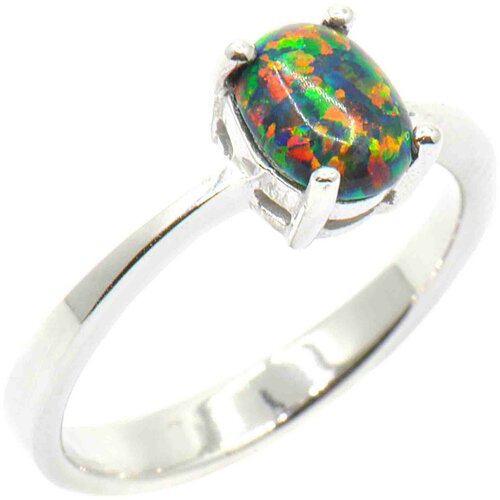фото Silver wings кольцо с опалами из серебра 210057b-32-197, размер 16.5