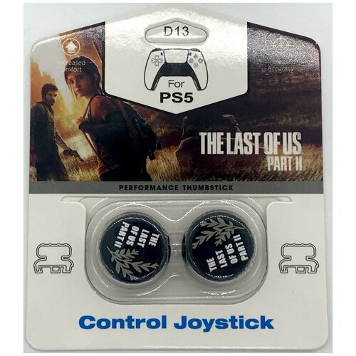 Накладки на стики для геймпада DualSense FPS The Last of Us part IID13 (2 шт) (PS5)