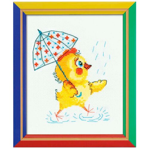 фото Нв-130 набор для вышивания риолис "шлёп-шлёп" 16*13см