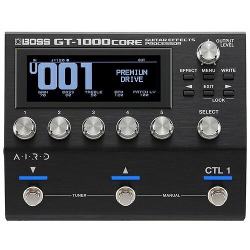 Boss GT-1000CORE гитарный процессор эффектов для обработки гитарного и бас-гитарного звука гитарный процессор boss gt 1
