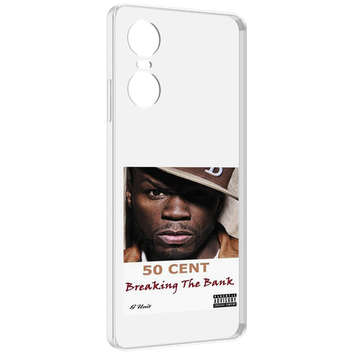 Чехол MyPads 50 Cent - Breaking The Bank для Tecno Pop 6 Pro задняя-панель-накладка-бампер