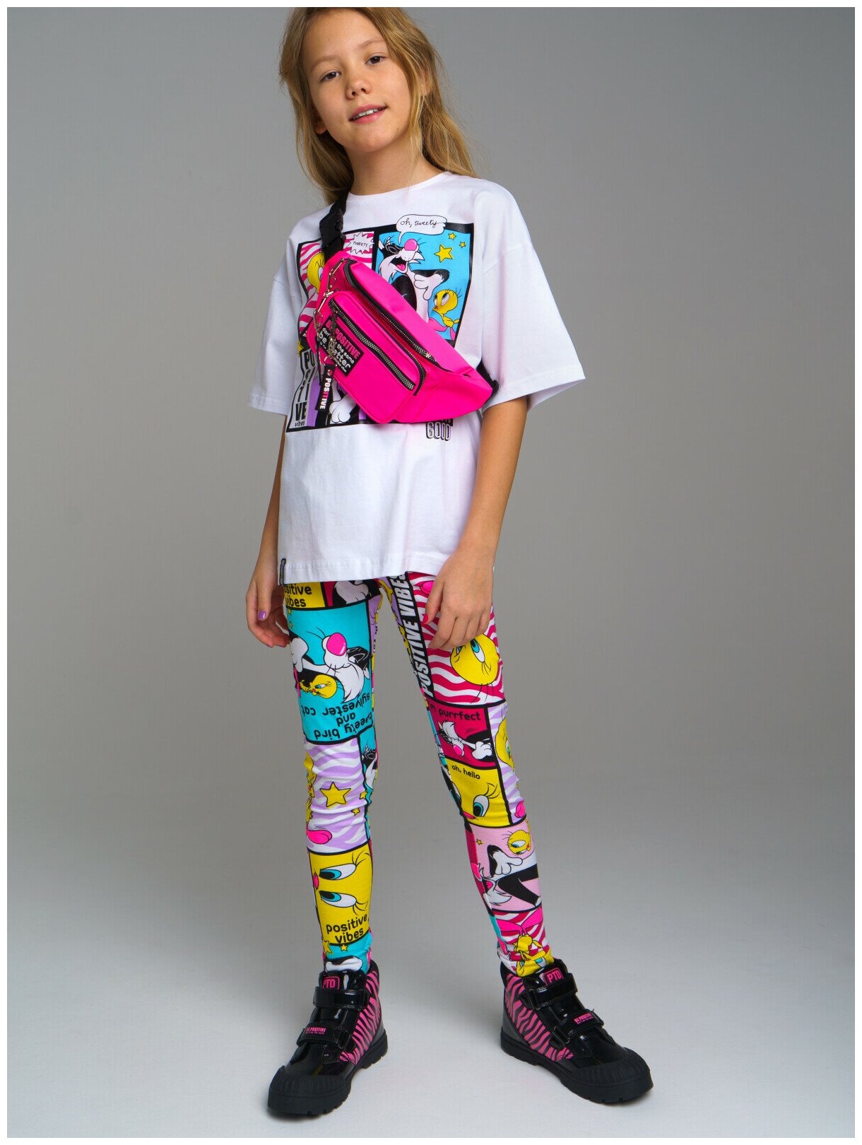 Сумка поясная playToday, черный — фото 1