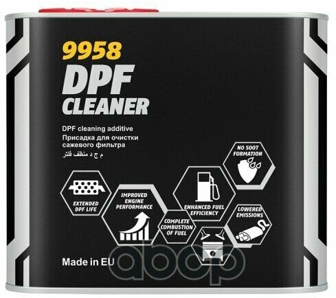 9958 Mannol Dpf Cleaner 400 Мл. (Metal) Присадка В Топливо Для Очистки Сажевых Фильтров MANNOL арт. 9958