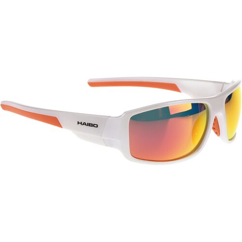 Солнцезащитные очки Haibo, белый, красный