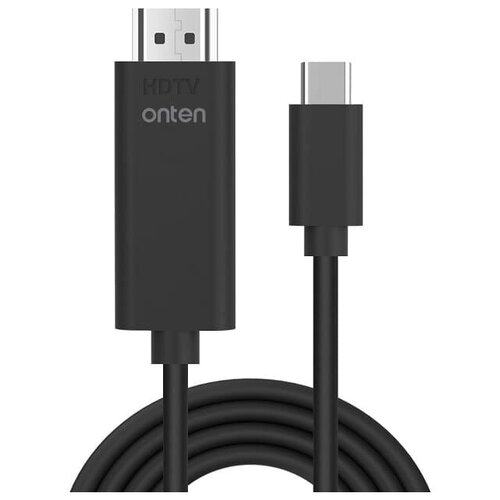 Кабель Type-C USB-C - HDMI 1.8м 4K 30HZ черный OTN-UC503