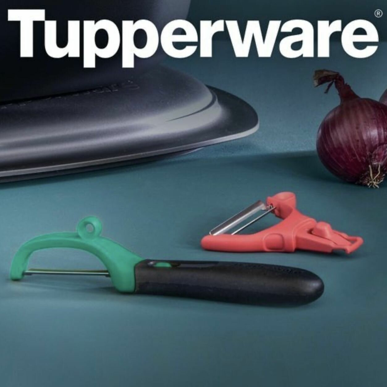 Tupperware Набор овощечисток Клик-сэт Компакт - фотография № 12