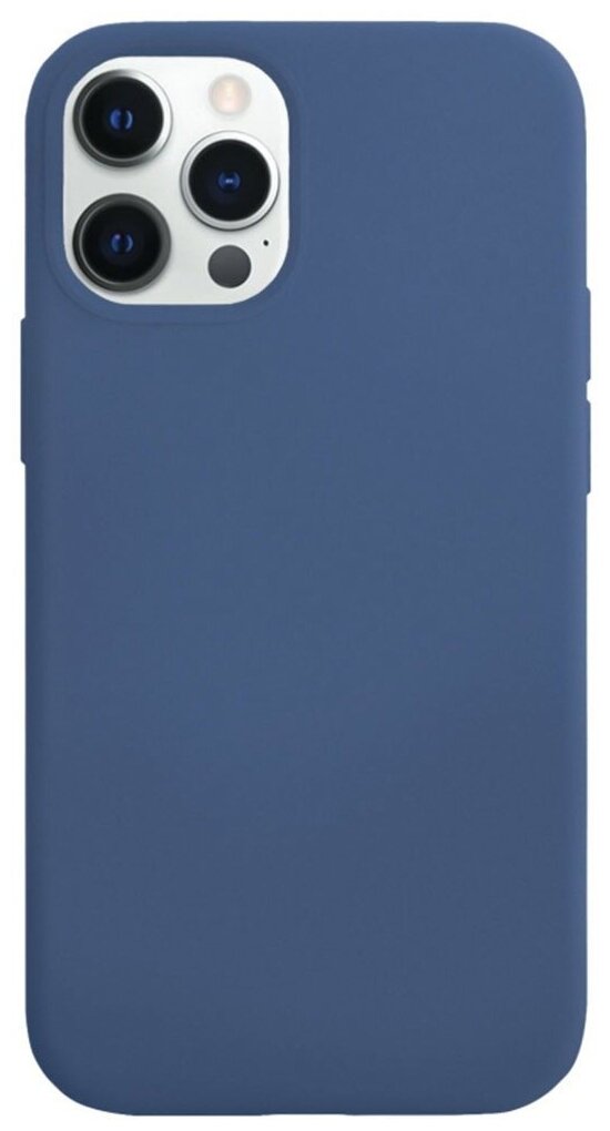 Чехол для смартфона VLP Silicone Сase для iPhone 12 Pro Max тёмно-синий