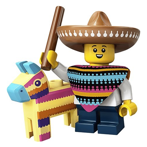 Конструктор LEGO Minifigures Series #20 71027-01 Мальчик с пиньятой / Piñata Boy (col20-1)