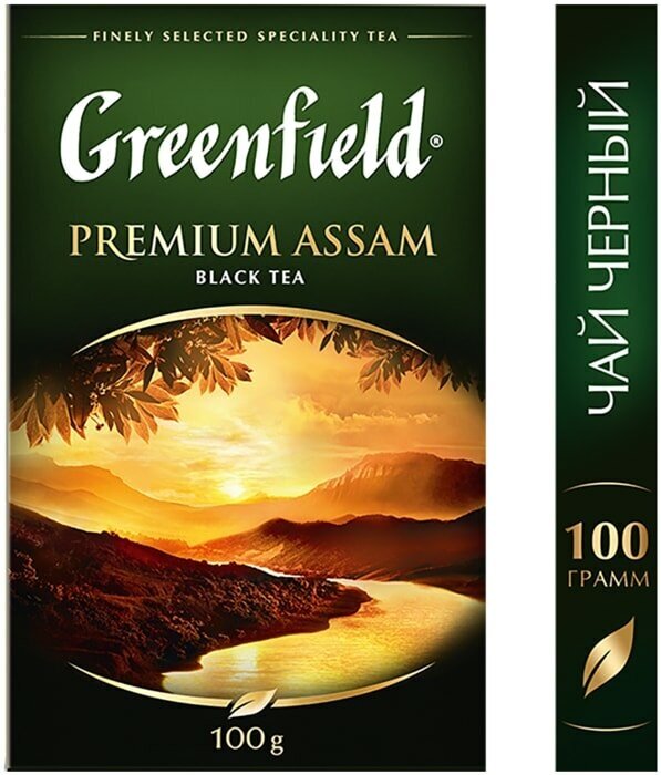 Чай черный Greenfield Premium Assam 100г