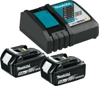 Набор 2 АКБ 18 В + зарядное устройство MAKITA 191L74-5 - фото №4