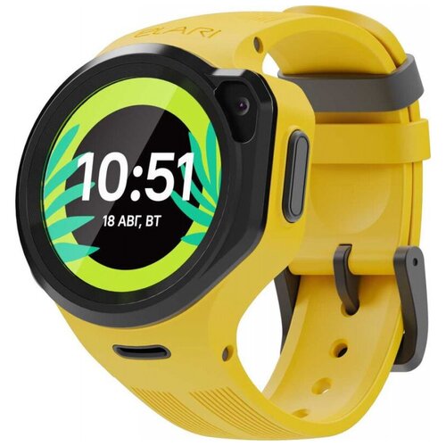 Детские умные часы Elari KidPhone 4GR Желтые 1194400₽
