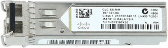 Трансивер Cisco GLC-SX-MM GE SFP 1000Base-SX 850nm 550m LC connector transceiver