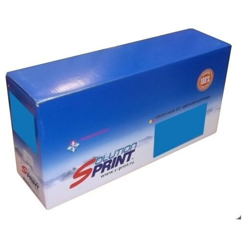 Картридж Solution Print SP-H-CE741A C, голубой, для лазерного принтера, совместимый картридж sprint sp c 051d 2170c001