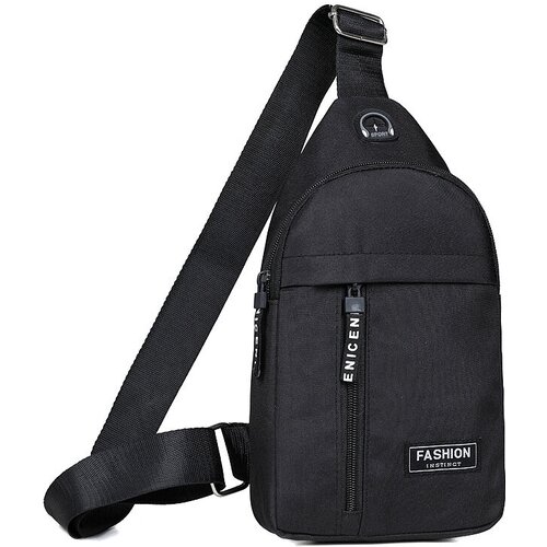 фото Сумка кросс-боди , фактура стеганая, черный без бренда