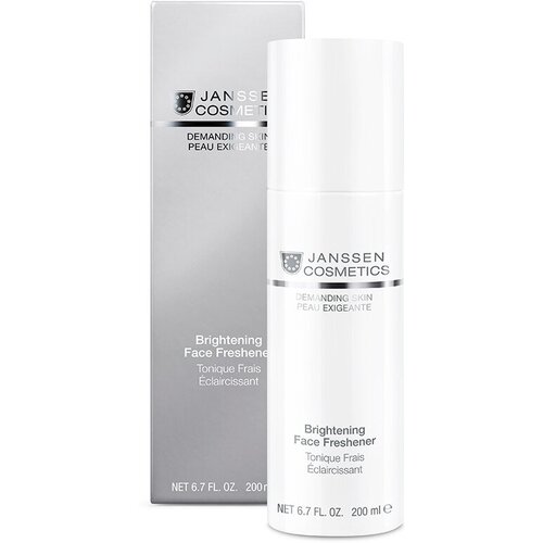 Janssen Cosmetics Тоник для лица осветляющий Brightening Face Freshener, 200 мл janssen cosmetics освежающий тоник для сияния кожи brightening face freshener 200 мл janssen cosmetics demanding skin