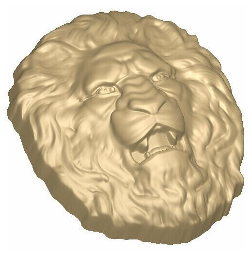 Голова Льва форма из толстого ПВХ для шоколада - фотография № 6