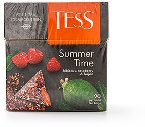 Чайный напиток Tess Summer Time в пирамидках, 20 пак.