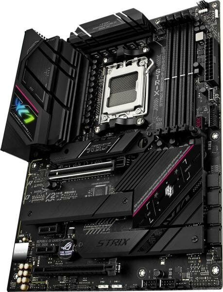 Материнская плата ASUS ROG STRIX B650E-F GAMING WIFI Socket AM5 AMD B650 4xDDR5 2xPCI-E 16x 2xPCI-E 1x 4xSATA III ATX Retail 90MB1BQ0-M0EAY0