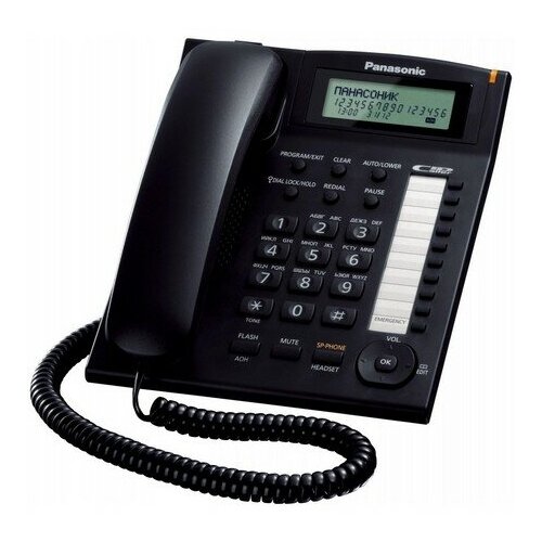 Проводной телефон Panasonic KX-TS2388RUB