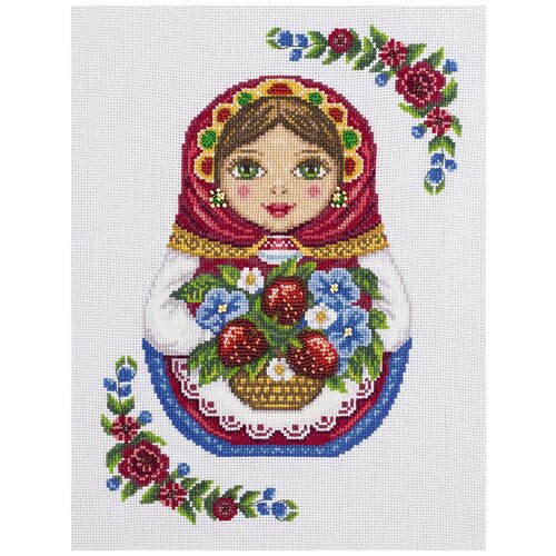 фото Набор для вышивания "panna" nm-1699 ( нм-1699 ) "русская матрешка"