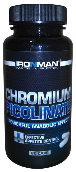 2382 IRONMAN Chromium Picolinate хром 60 капс.