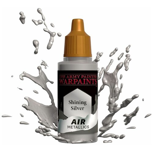 Акриловая краска для аэрографа Army Painter Air Metallic Shining Silver