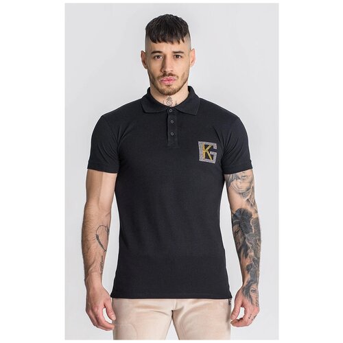 фото Поло мужское, цвет черный, размер m gianni kavanagh