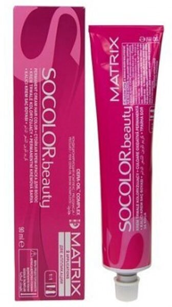 Matrix Socolor Beauty стойкая крем-краска для волос Pre-Bonded, 2N черный, 90 мл