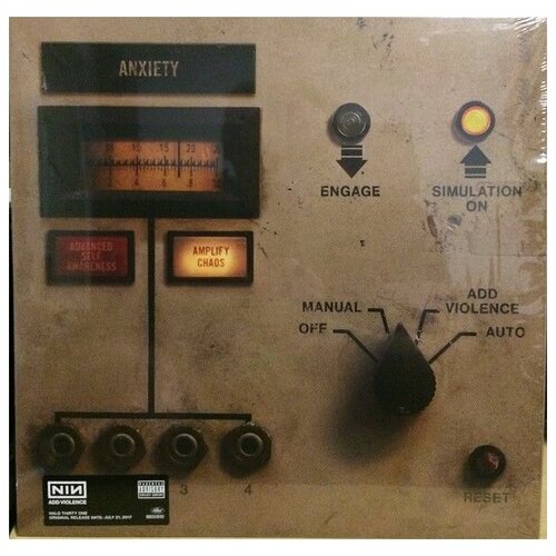 Виниловые пластинки, Capitol Records, NINE INCH NAILS - Add Violence (EP) (LP) виниловые пластинки capitol records the steve miller band abracadabra lp