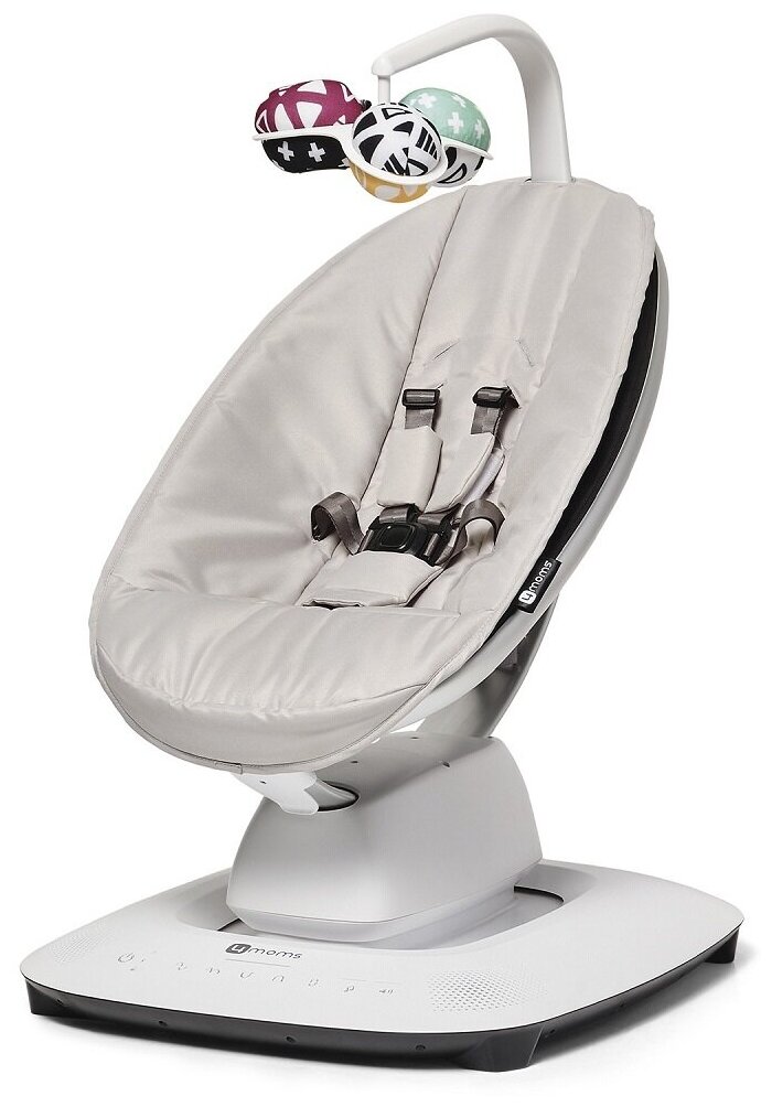 Кресло-качалка 4moms mamaRoo New серебро 2001003