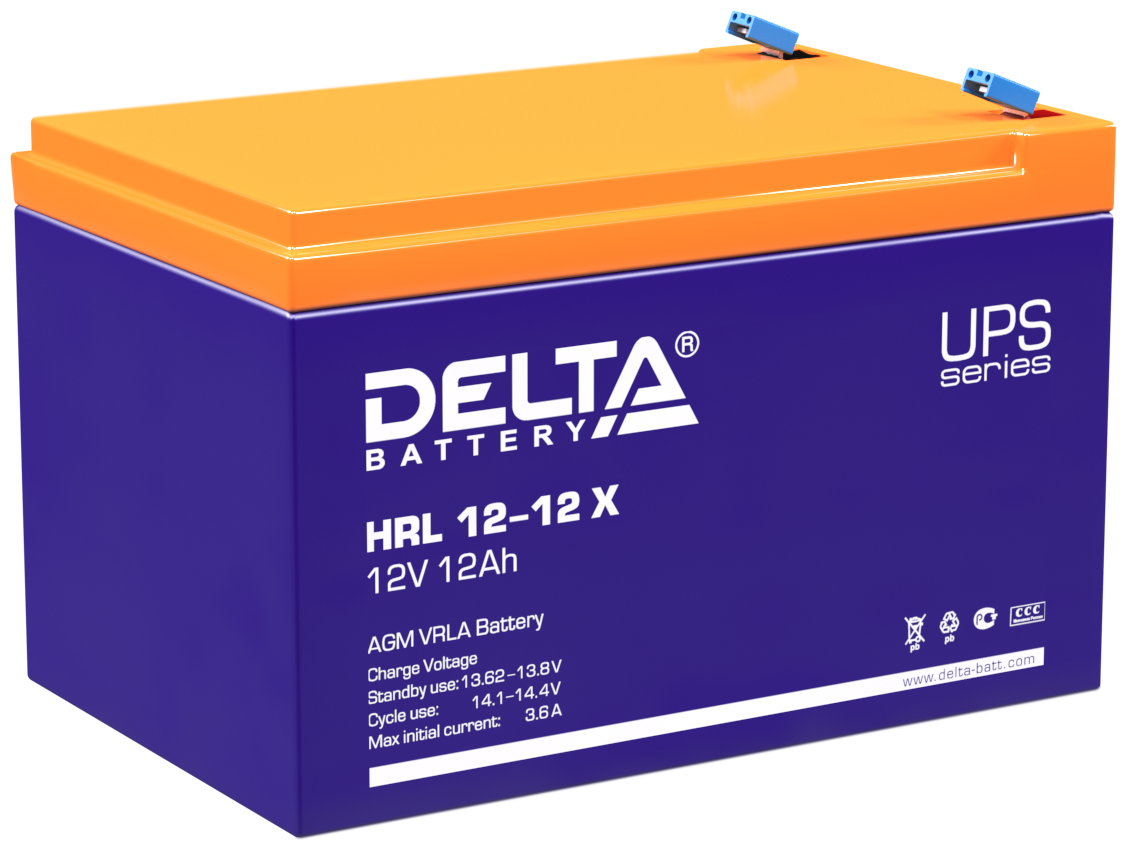 Аккумулятор DELTA HRL 12-12 X